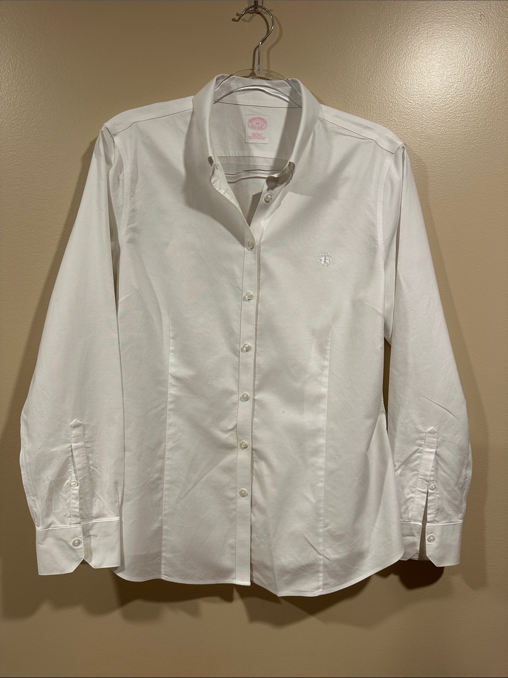 Brooks Brothers classic white shirt 14